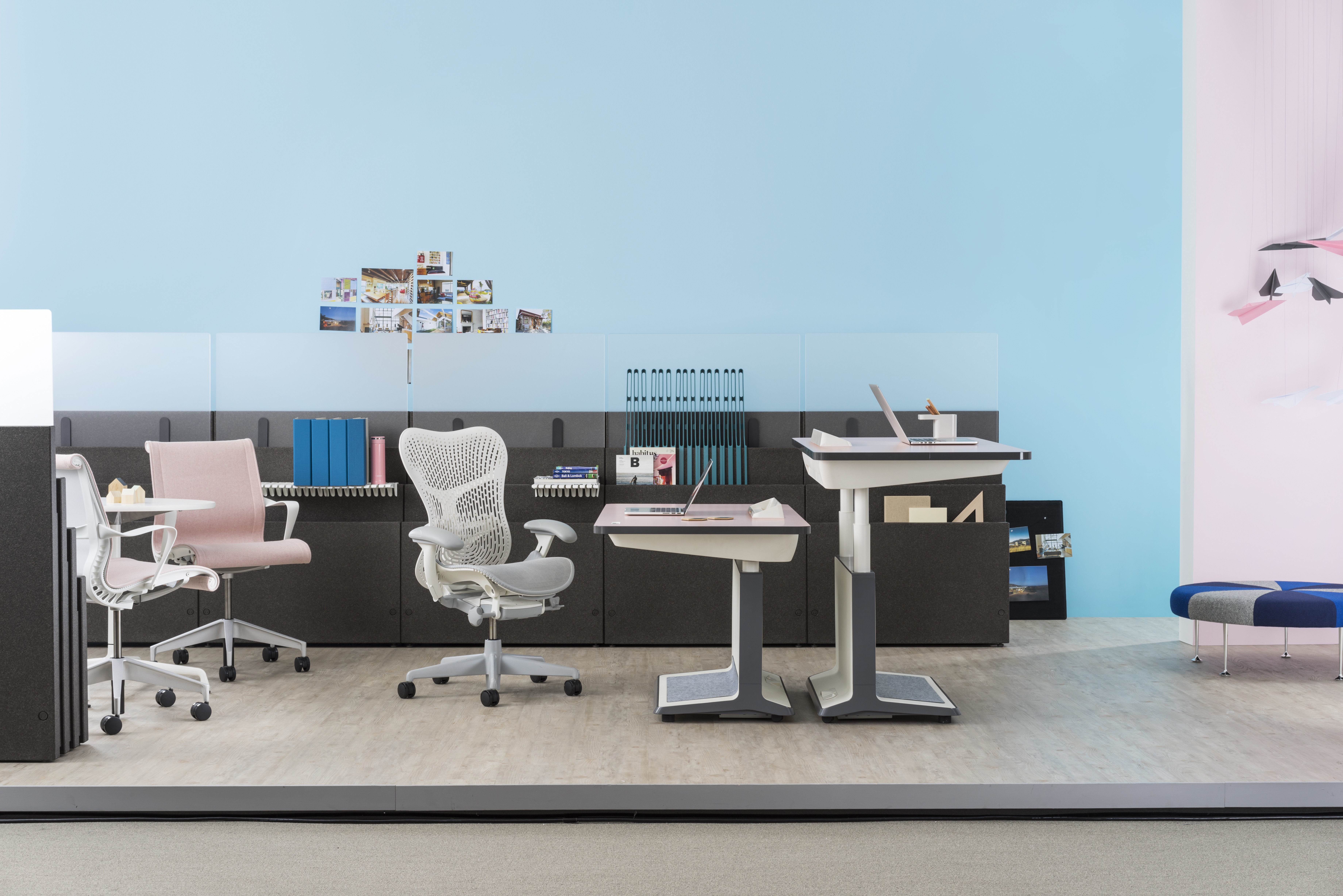 办公屏风|屏风工作站|办公家具|设计师家具|Metaform Portfolio 工作卡位